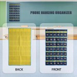 Cell Phone Organizer Supplier - Numbered 42 Pockets Hanging Bag