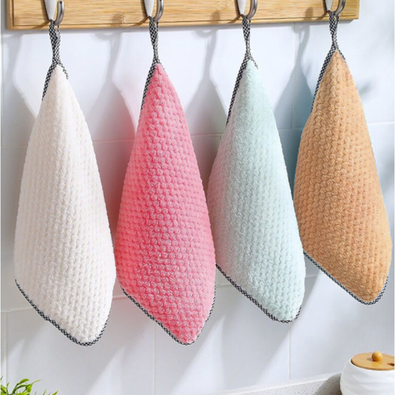 Kitchen Dish Towel Factory - Pineapple Plaid Non Stick Design