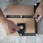 Angle Measuring Ruler Factory - 5 Holes Woodworking Tool