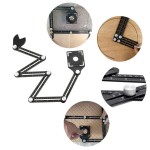 Angle Measuring Ruler Factory - 5 Holes Woodworking Tool