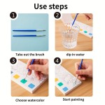 Watercolor Painting Book Manufacturer - Mini Card Shape Coloring Toys