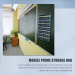 Cell Phone Organizer Supplier - Numbered 42 Pockets Hanging Bag