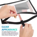 Transparent Document Bag Manufacturer - Waterproof Zipper Pouch for School