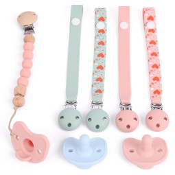 Baby Pacifier Clip Manufacturer - Food Grade Teething Dummy Chain