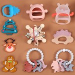 Baby Teether Manufacturer - Custom Unicorn Ring Wooden Teether