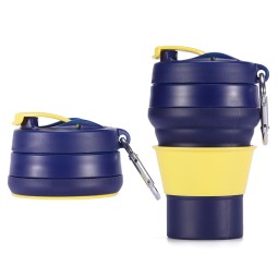 Reusable Coffee Cup Manufacturer - Custom Logo Silicone Cup