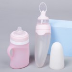 Silicone Baby Feeder Manufacturer - Squeeze Bottle with Spoon