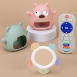 Baby Gift Set Manufacturer - Pacifier Clip Blanket Teether Set