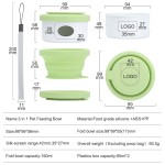 3 in 1 Pet Feeder Manufacturer - Snack Box Water Bottle Holder