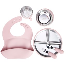 Silicone Baby Feeding Set with Spoon - OEM Suction Bowl Plate Manufacturer