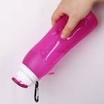 Foldable Water Bottle Manufacturer - Silicone Portable Bottle