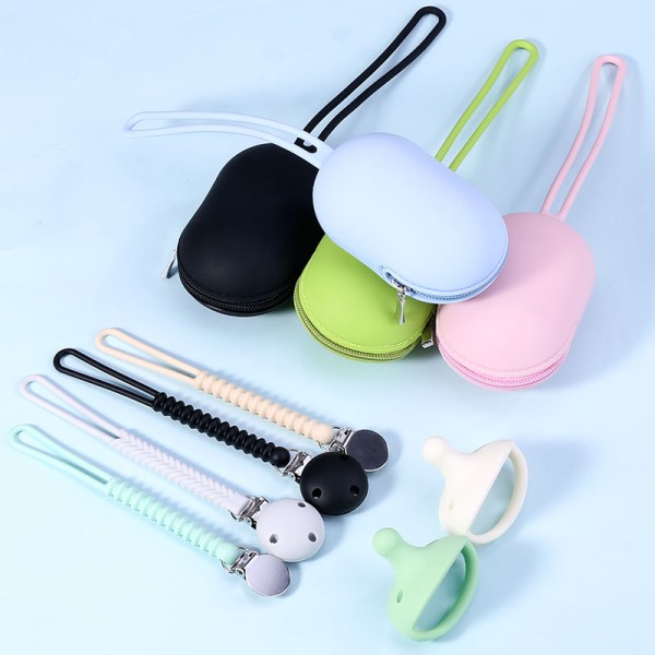 Pacifier Case Manufacturer - Soother Holder Chain Clip Bag