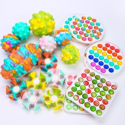 Fidget Toys Manufacturer - Rainbow Bubble Push Sensory Toys