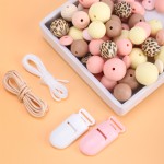 Baby Teething Beads Manufacturer - Custom Hexagon Focal Beads