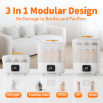 Baby Bottle Sterilizer Manufacturer - HD LCD Display Dryer