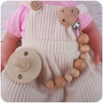 Baby Pacifier Factory - 100% Silicone Teething Beads Chain