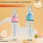Baby Food Bottle Factory - Silicone Squeeze Rice Cereal Feeder