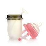 Silicone Milk Bottle Factory - 260ml Ultra Wide Mouth Anti Bloat