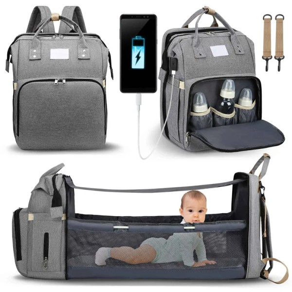Diaper Bag Factory - New Folding Waterproof Nappy Bag