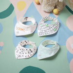 Baby Bandana Bib Factory - Hot Selling Solid Colors Set