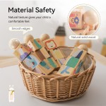 Baby Wooden Toy Factory - Multifunctional Rotary Rattle