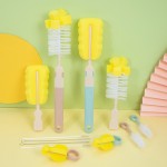 Baby Bottle Brush Set Factory - 6 Piece Customizable Wholesale