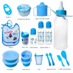 Baby Bottle Set Factory - 19PCS BPA Free Cartoon Gift Box