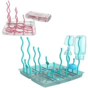Bottle Drying Rack Factory - Portable Foldable Kitchen Dryer