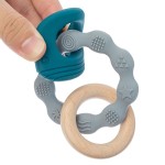 Baby Chewing Toy Factory - BPA Free Whale Shape Silicone