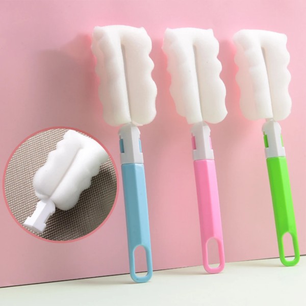 Cup Cleaning Brush Factory - Sponge Handle Foam Bottle Brush