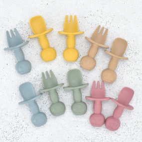 Baby Feeding Set Factory - Wholesale BPA Free Silicone Fork