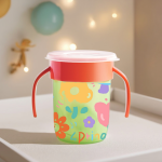 Baby Learning Cup Factory - OEM BPA Free 250ml Silicone Duck