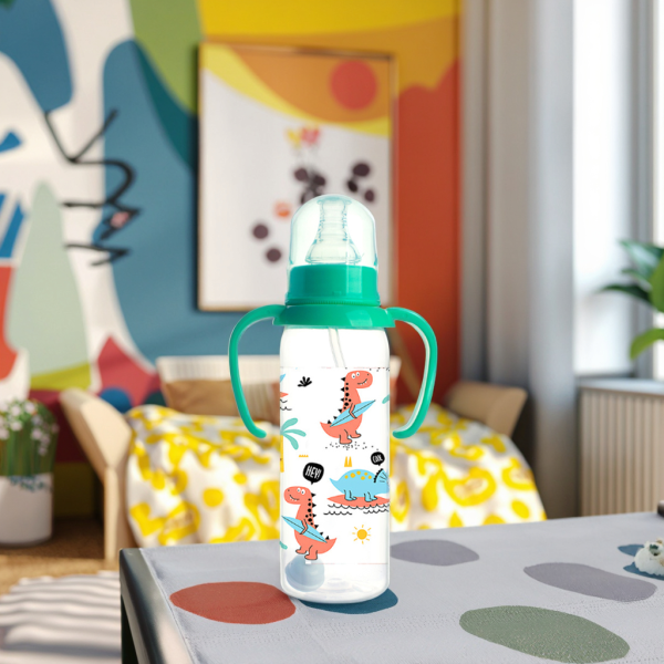 Baby Feeding Bottle Factory - Dinosaur 250ml Custom Logo PP