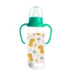 Baby Feeding Bottle Factory - BPA Free 250ml Pink Dinosaur