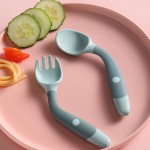 Baby Utensils Set Factory - Colorful Custom Logo Silicone