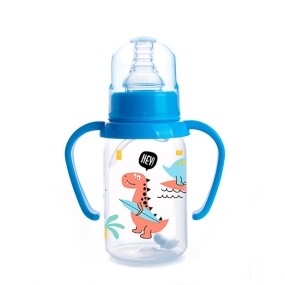 Baby Feeding Bottle Factory - 125ml PP Dinosaur Pattern Safe
