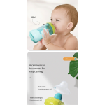 Baby Training Cup Factory - OEM BPA Free 350ml PP Leakproof