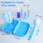 Drying Rack Kit Factory - 6 in 1 Foldable with Silicone Brush