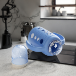 Glass Baby Bottle Factory - 120ml Monochrome Handle with Cover