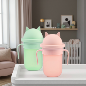 Sippy Cup Factory - 360 Degree Spill Proof Cat Theme