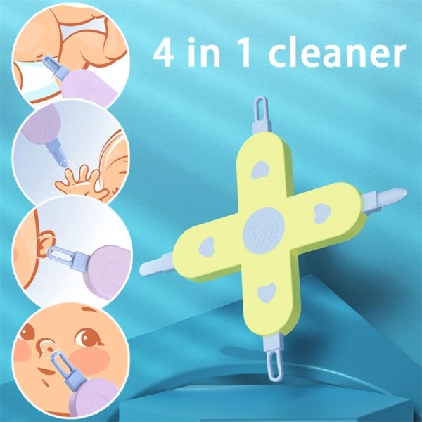 Baby Care Tool Factory - 4in1 Nose Ear Nail Cleaning Set