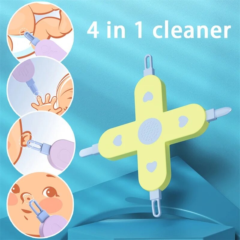 Baby Care Tool Factory - 4in1 Nose Ear Nail Cleaning Set