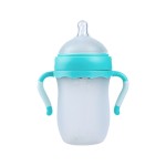 Silicone Milk Bottle Factory - 260ml Ultra Wide Mouth Anti Bloat