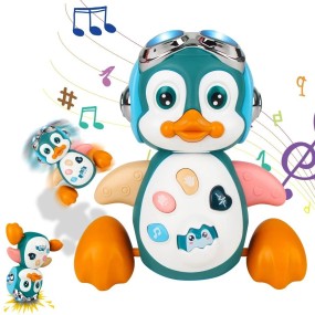 Musical Toy Factory - Penguin Wobbling Melody with Light