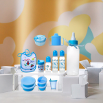 Baby Bottle Set Factory - 19PCS BPA Free Cartoon Gift Box