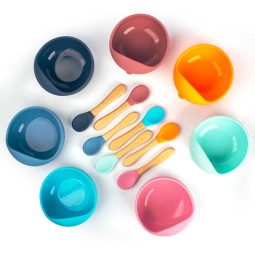 Baby Dining Set Factory - 100% Food Grade Silicone Plates