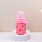 Glass Feeding Bottle Factory - BPA Free Silicone Nipple Handle