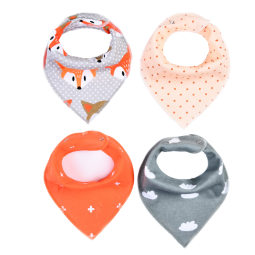 Baby Bib Factory - Custom Logo Cotton Button Closure