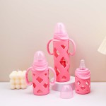 Glass Feeding Bottle Factory - BPA Free Silicone Nipple Handle