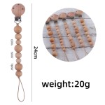 Baby Pacifier Factory - 100% Silicone Teething Beads Chain